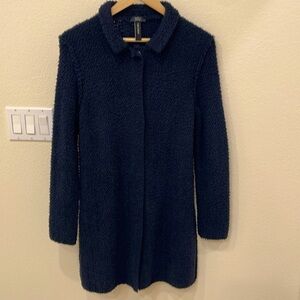 Marc Cain Black Knitted Wool Blend Jacket—GORGEOUS!! Great Condition! Small